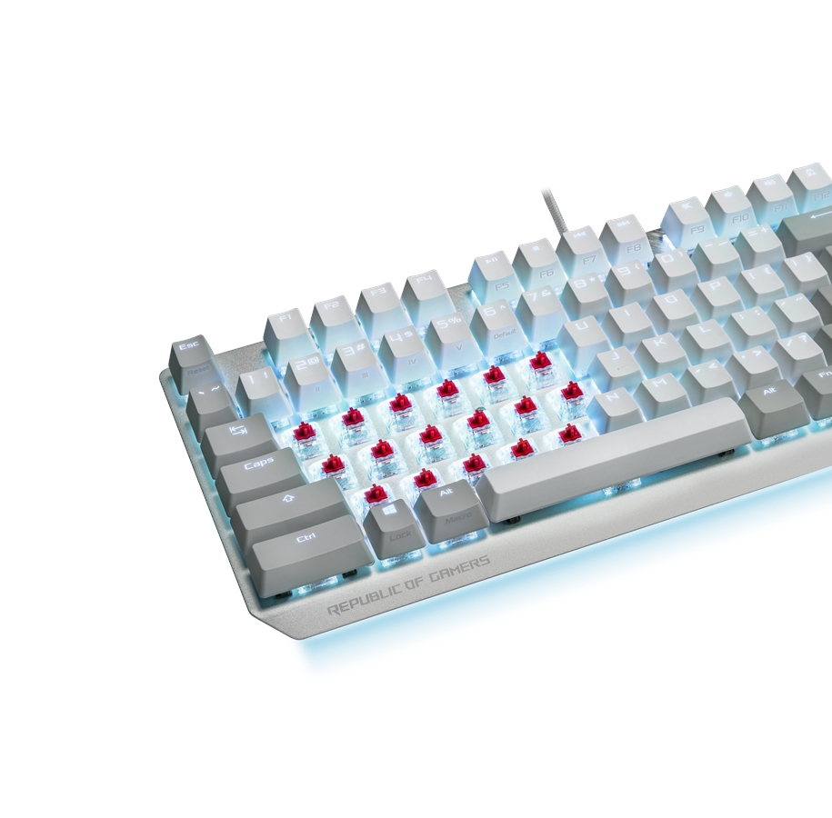 ASUS ROG Strix Scope NX TKL MOONLIGHT WHITE Edition Wired