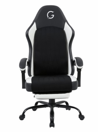 GUNGNIR Arctic White Gamingstol G-Hybrid Leather